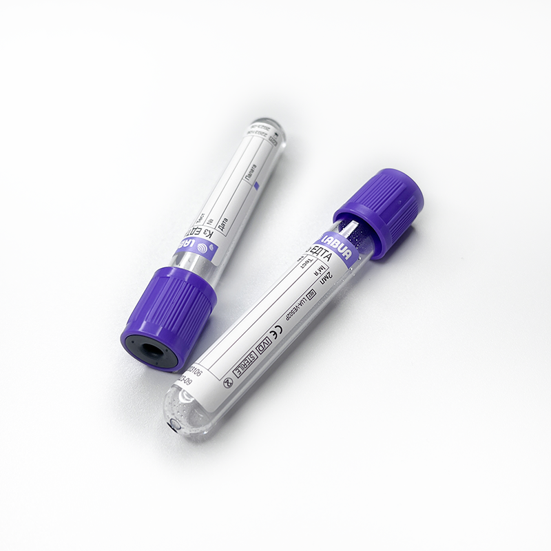 Пробірка з К3 ЕДТА (лавандова), 13x75 мм, 2 мл, 100 шт/уп